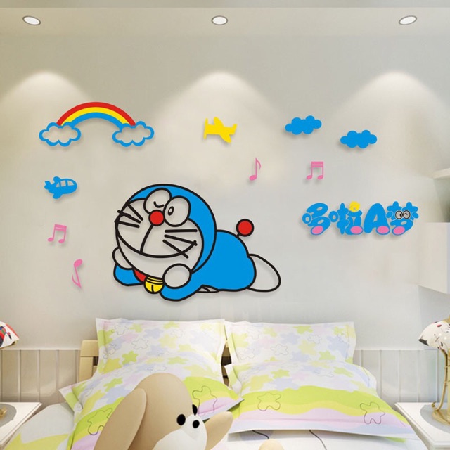 Decal in nổi 3D DOREMON