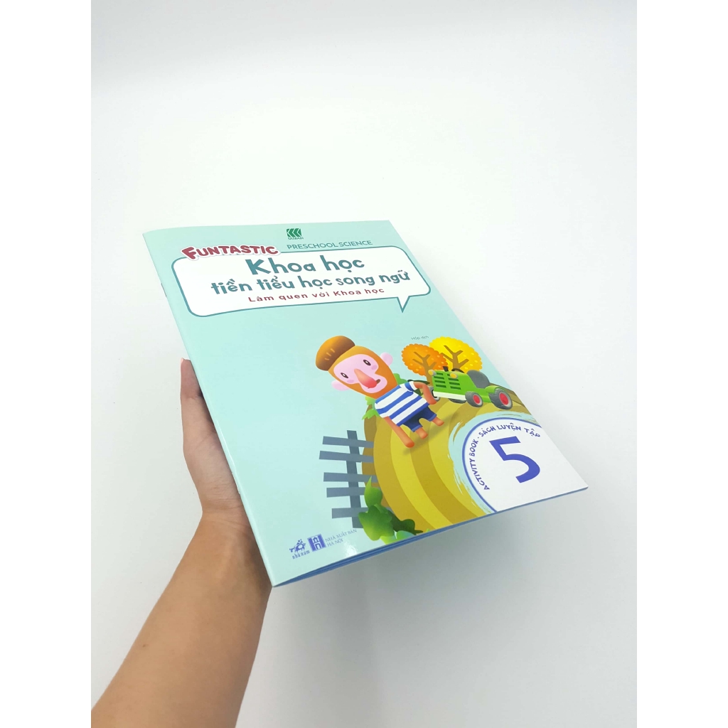 Sách - Khoa Học Tiền Tiểu Học Song Ngữ- Sách Luyện Tập 5