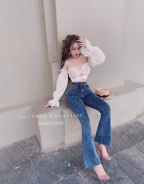 QUẦN JEAN ỐNG LOE SIÊU ĐẸP | BigBuy360 - bigbuy360.vn