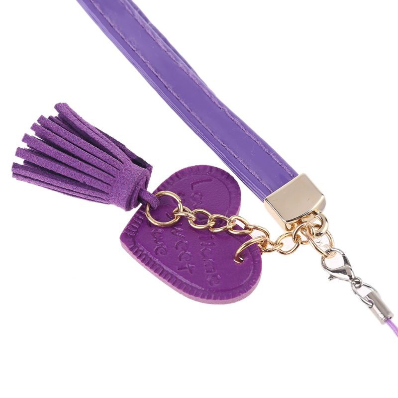 Dây Đeo Cổ Tay Tua Rua Hình Trái Tim Cho Điện Thoại Di Động | BigBuy360 - bigbuy360.vn