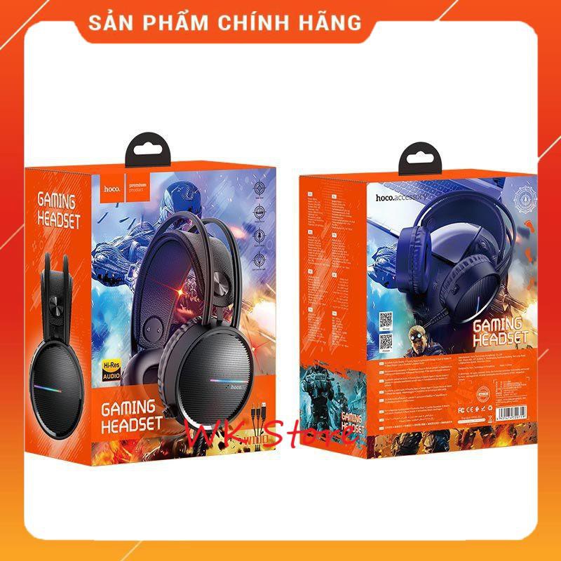 Tai nghe chụp tai có mic Hoco W100 (Chính hãng, BH 1 năm)