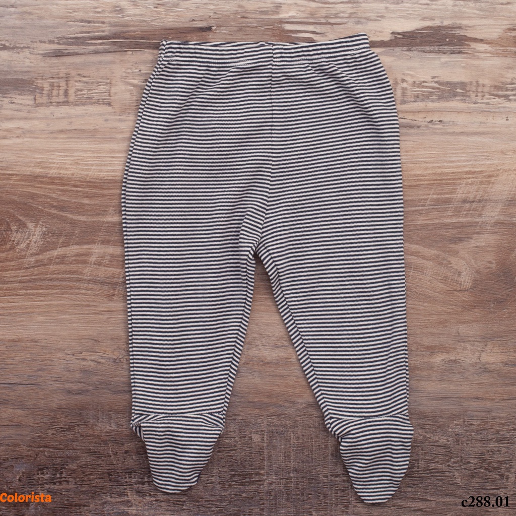 Quần dài liền bàn cho bé tiện lợi chất cotton mềm mại màu sắc nhẹ nhàng thời trang COLORISTA