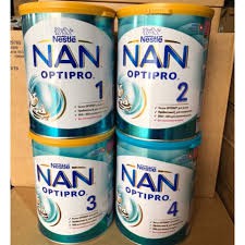 Sữa NAN Nga hộp 800g số 1, 2, 3 mẫu mới