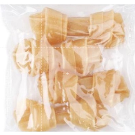 (túi 8c) Xương xoắn 4cm - Xương nhai sạch răng bổ sung canxi cho chó dưới 5kg bánh thưởng cho chó