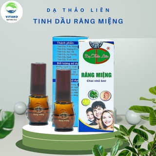 Tinh Dầu Thảo Dược Thiên Nhiên Răng Miệng Dạ Thảo Liên Trắng Răng Thơm Miệng Vitako BTRM05