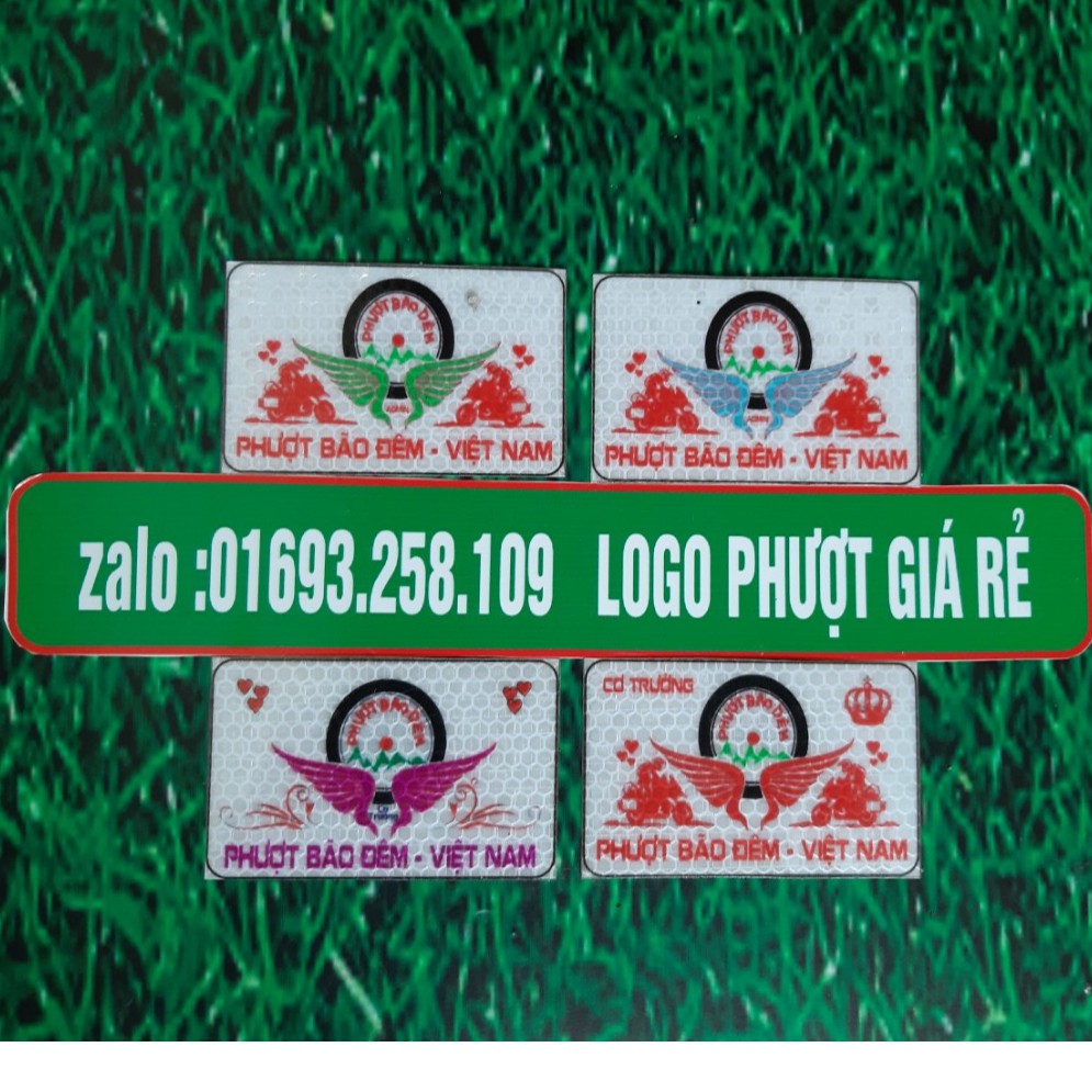 LOGO PHƯỢT BÃO ĐÊM COMBO 4 LOGO