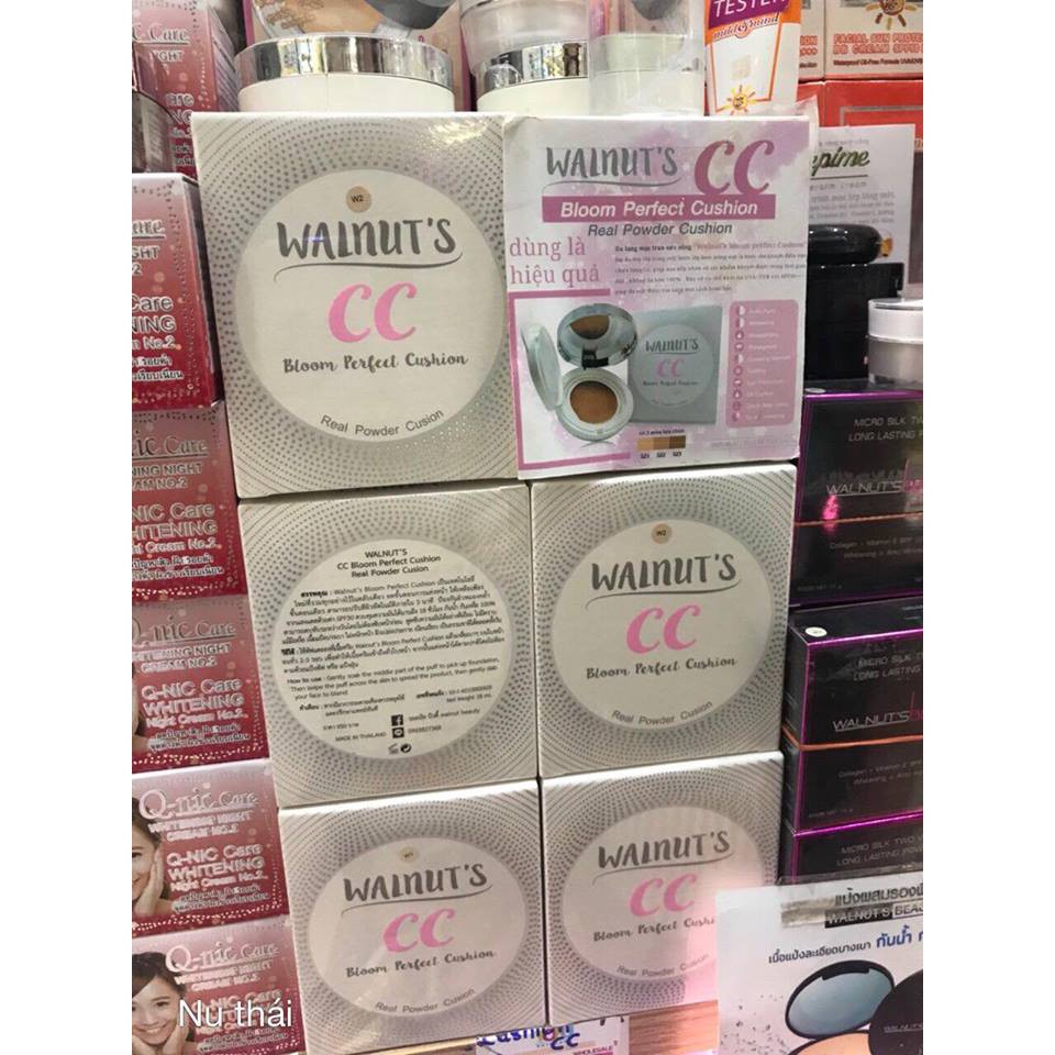 Phấn Nước Không Trôi Kềm Dầu WAINUT'S CC Bloom Perfect Thái Lan | BigBuy360 - bigbuy360.vn
