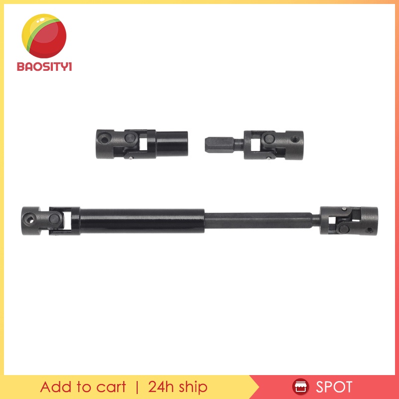 Bộ 2 Trục Truyền Động Trước / Sau Bằng Kim Loại Cho Mô Hình Xe Điều Khiển Từ Xa Axial SCX24 90081 1 / 24
