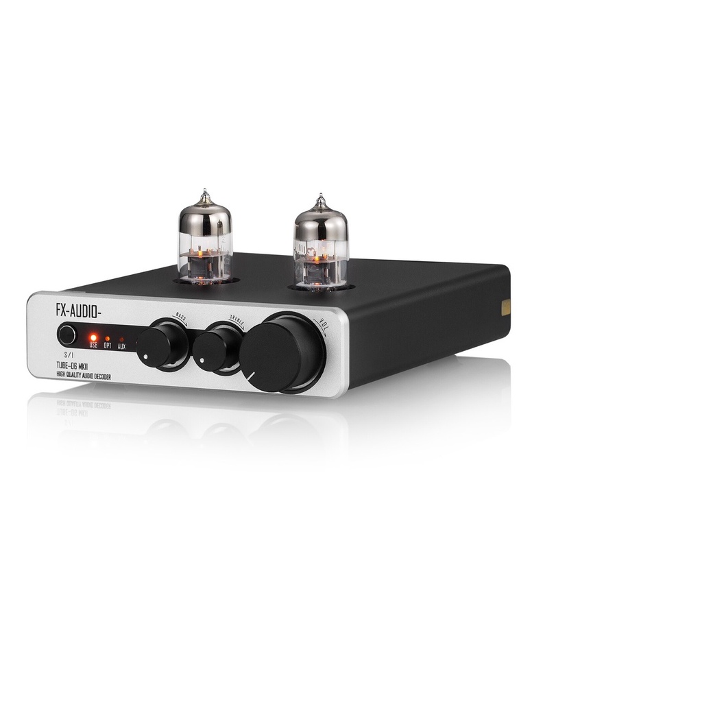 Bộ Ampli Đèn 6N3 Preamplifier Đèn, Chỉnh Bass-Treble FX-Audio TUBE-06 MKII - Bộ Ampli Hàng Chính Hãng