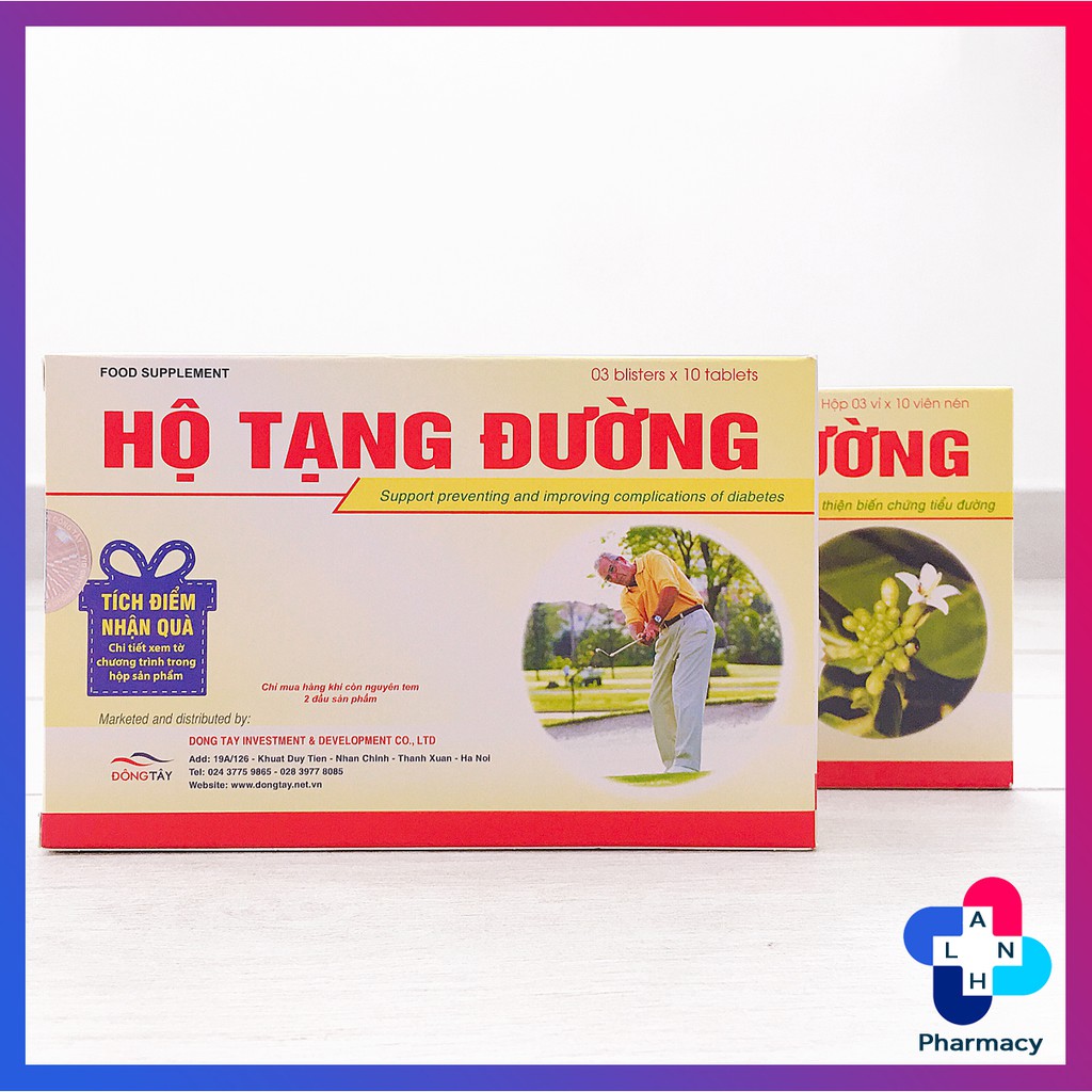 HỘ TẠNG ĐƯỜNG - Hỗ trợ phòng ngừa và cải thiện biến chứng tiểu đường.