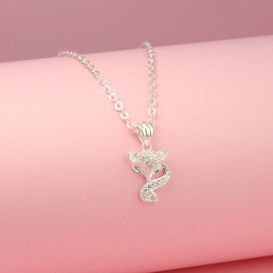 Dây Chuyền Bạc Hồ Ly May Mắn- Trang Sức TNC JEWELLERY