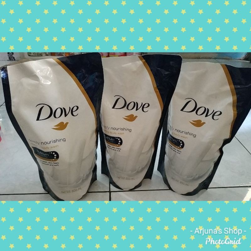 Dove (Hàng Mới Về) Xà Phòng Tắm Dạng Lỏng Nuôi Dưỡng Sâu 850ml