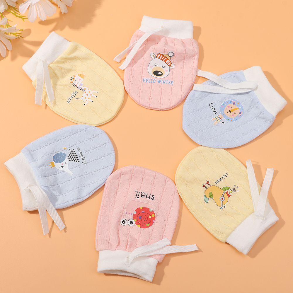 Găng Tay Chống Xước Thoáng Khí Dễ Thương Cho Bé