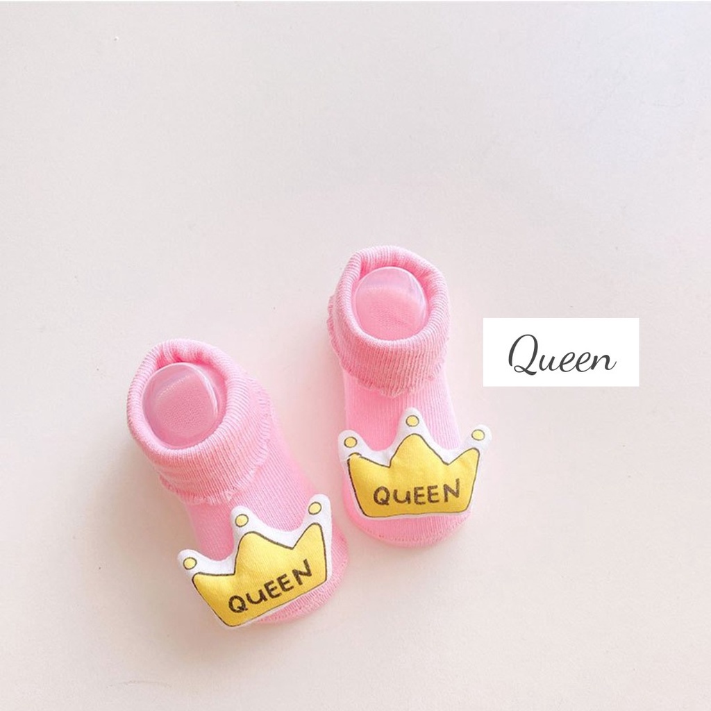 [FreeShip] Tất Vớ Sơ Sinh Hình Thú Trái Cây Siêu Xinh Chống Trượt Mihoshop