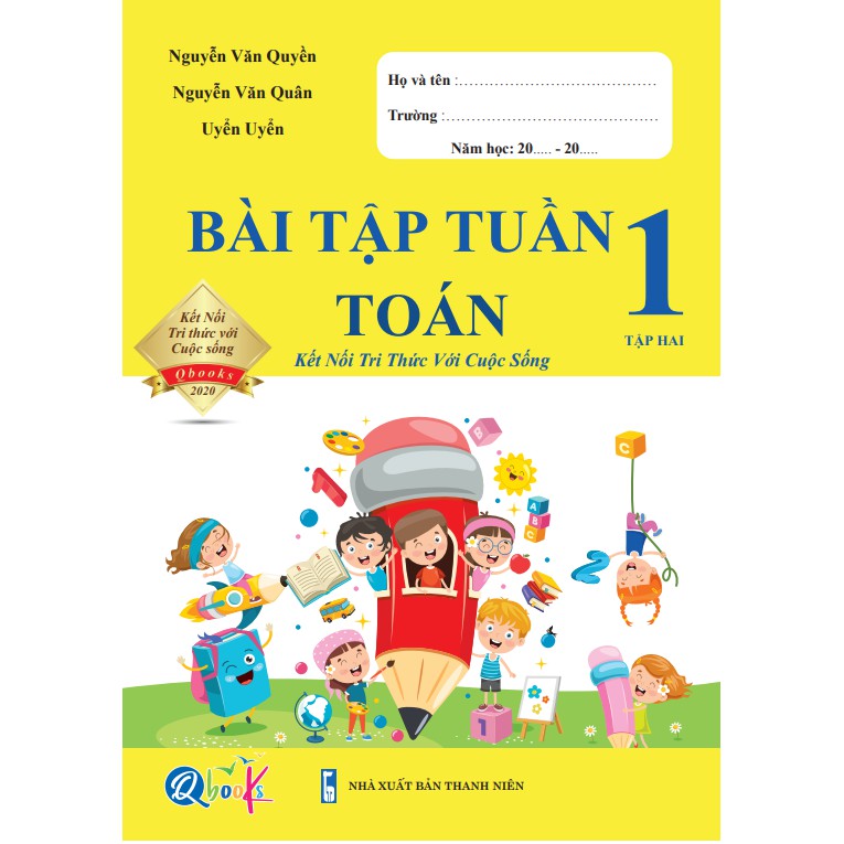 Sách - Bài Tập Tuần Toán 1 - Kết Nối Tri Thức - Tập 2 (1 cuốn)