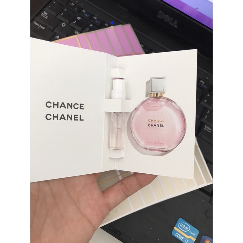 mẫu thử nước hoa chanel eau tendre (edp)1,5ml