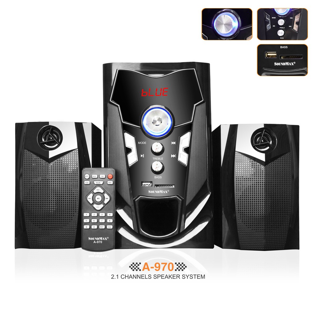 Loa SoundMax A970/2.1 - Hàng chính hãng