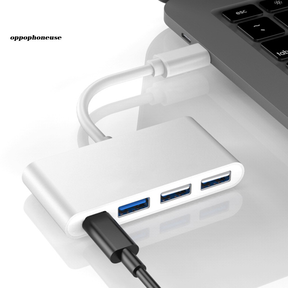 Đầu chuyển đổi 4 trong 1 Type C sang USB 2.0 3.0 dành cho Macbook | WebRaoVat - webraovat.net.vn