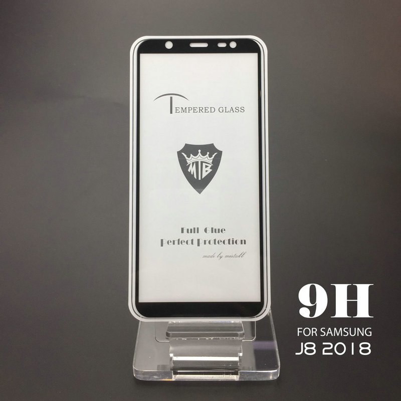 Miếng dán 5D Full màn cho Samsung Galaxy J8 - Đen