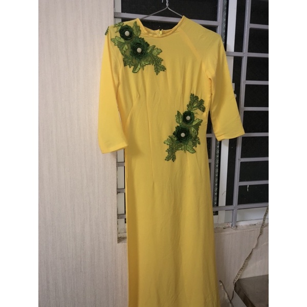 thanh lý áo dài kết hoa