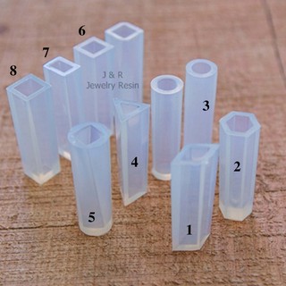 Khuôn Epoxy Resin: Khuôn Silicon Hinh Trụ