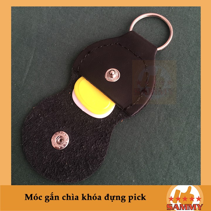 MÓC KHÓA CÓ NGĂN ĐỰNG PICK GÃY (TẶNG KÈM PICK)