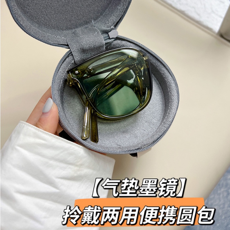 (AIMURUSI) COD Kính Mát Gọng Vuông Chống Tia UV Siêu Nhẹ Thời Trang Cho Nam Nữ