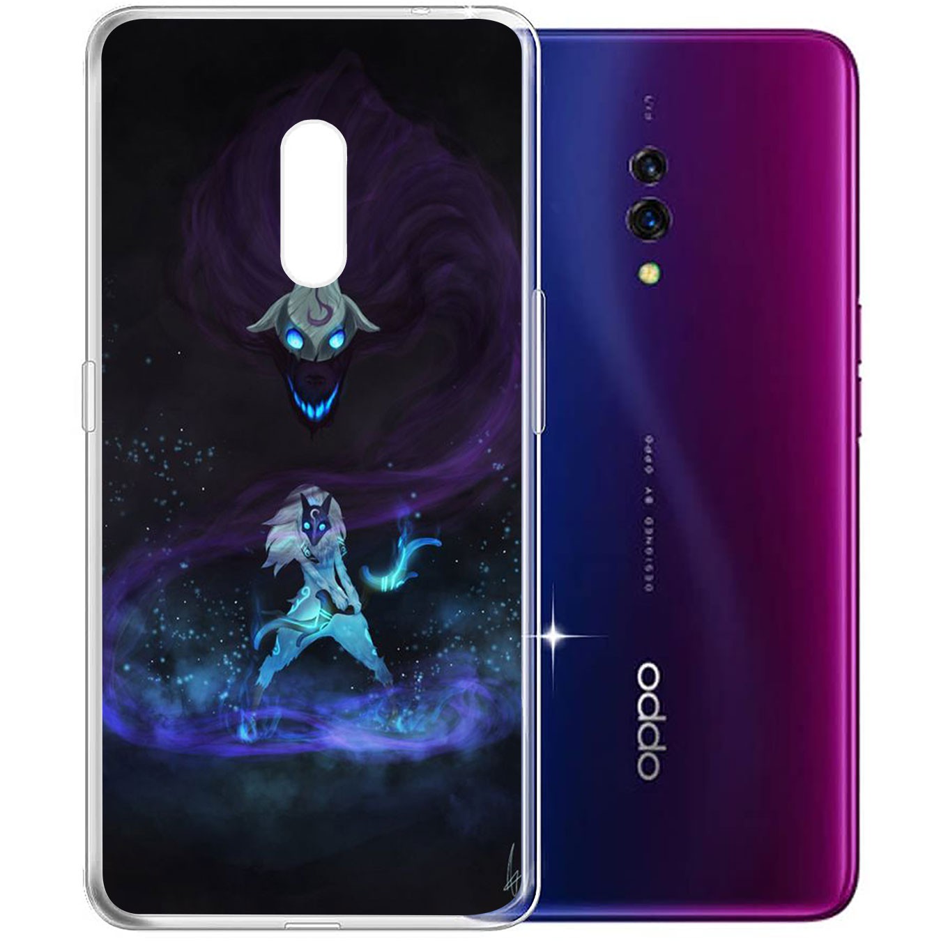 Ốp Lưng Hình Lol Cho Oppo A12 A12E A1K A37 Neo 9 A39 A57 A32 A52 A53 A72 A92 A8 A31 A59 F1S A93