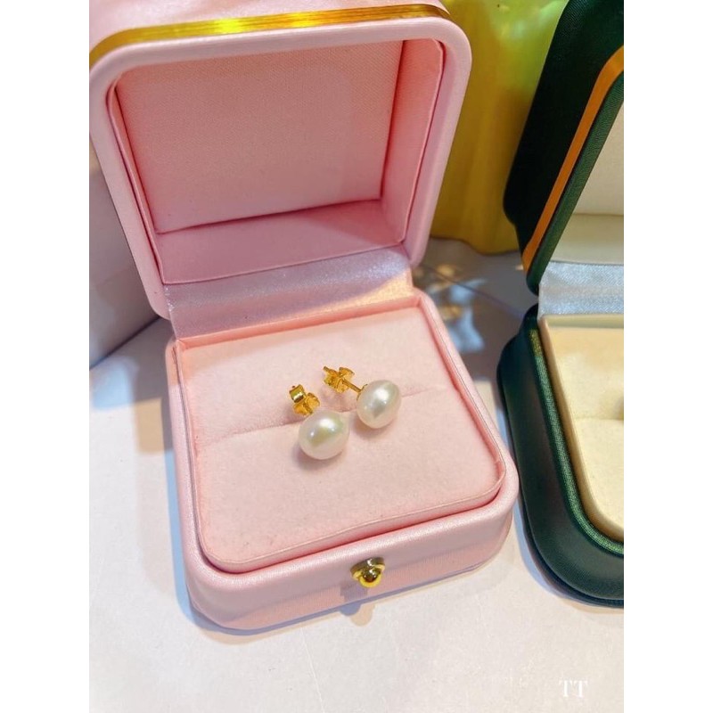 Bông tai nụ tròn. Màu inbox shop
