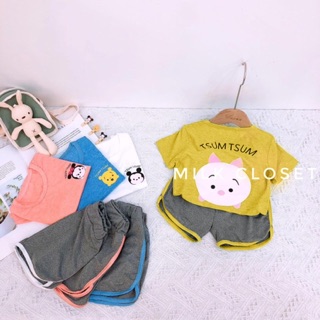 COMBO 4 bộ cute cho bé trai/ gái