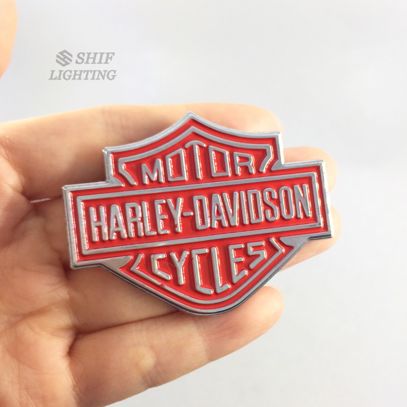 Miếng dán logo xe Harley Davidson tiện dụng