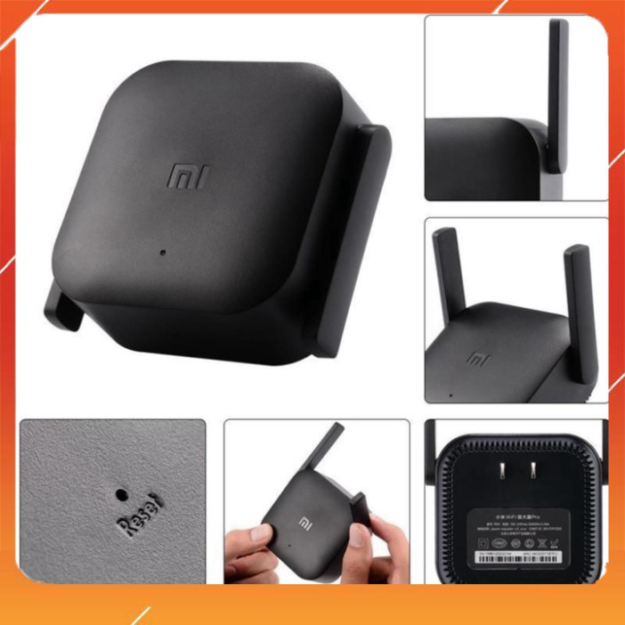 [  HN ] [Q.TẾ-BH 12T-DGW] Kích sóng Wifi Xiaomi Repeater PRO băng thông 300 Mbps 2.4GHz DC3030 R3 - Minh Tín Shop