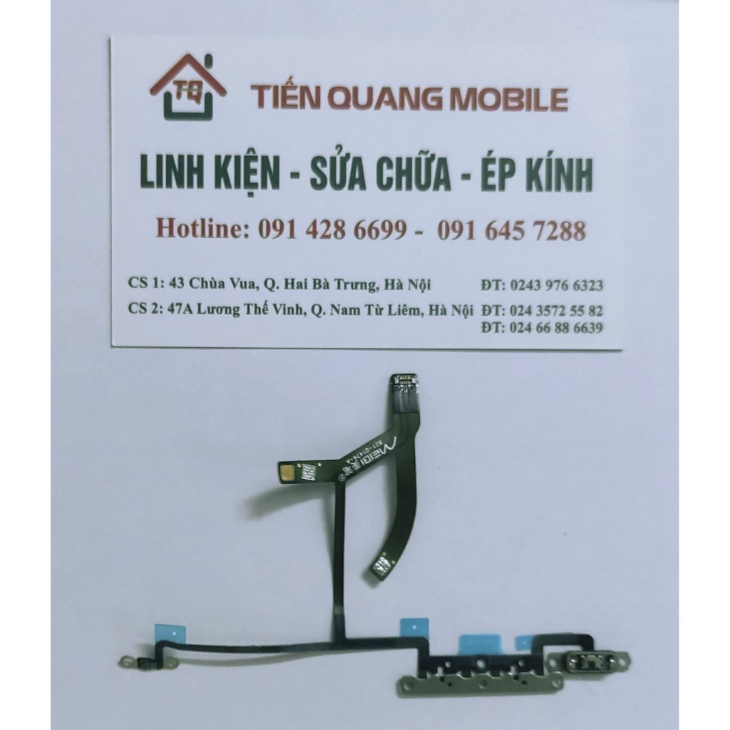 Cáp volume + gạt rung Iphone Xsm / XS Max