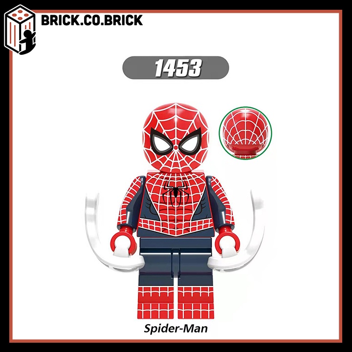 Lego Marvel Spider Man Siêu Anh Hùng Người Nhện Đồ Chơi Lắp Ráp Sáng Tạo Mô Hình Nhân Vật Nhỏ Trưng Bày X0280