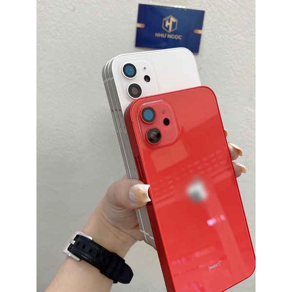 Vỏ zin iP 12 bản 5G đẹp quá , kính lưng , mắt cam zin đẹp từ chi tiết nhỏ nhất
