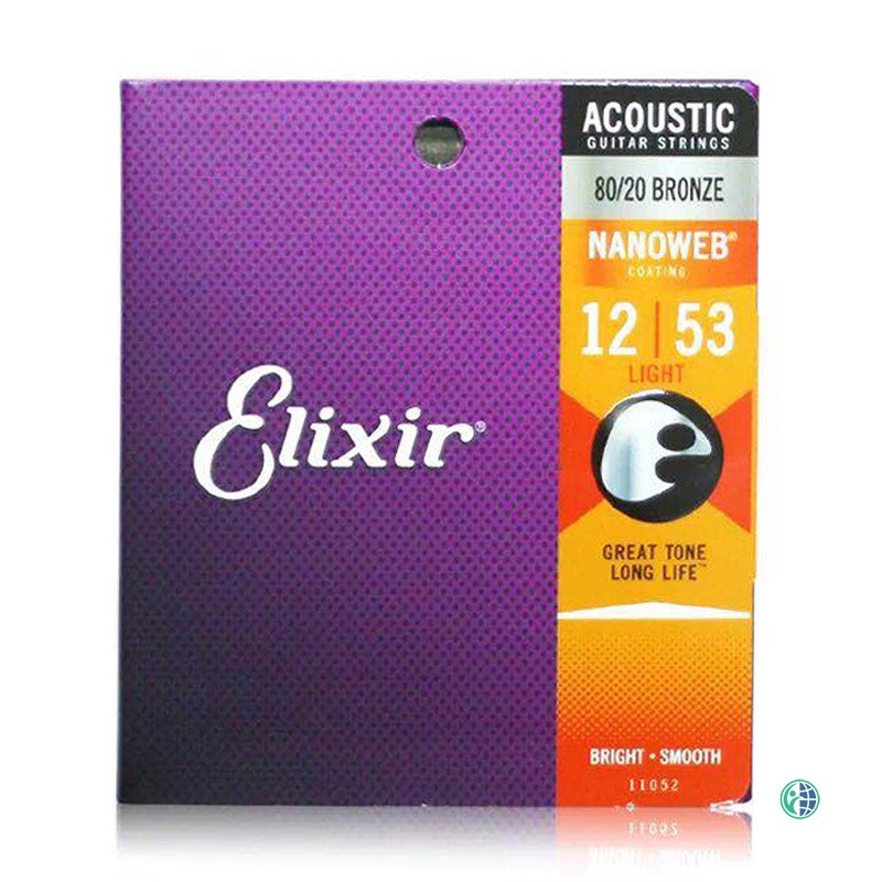 ELIXIR VN (Hàng Mới Về) Dây Đàn Guitar Làm Sáng Tông Màu Lâu Trôi