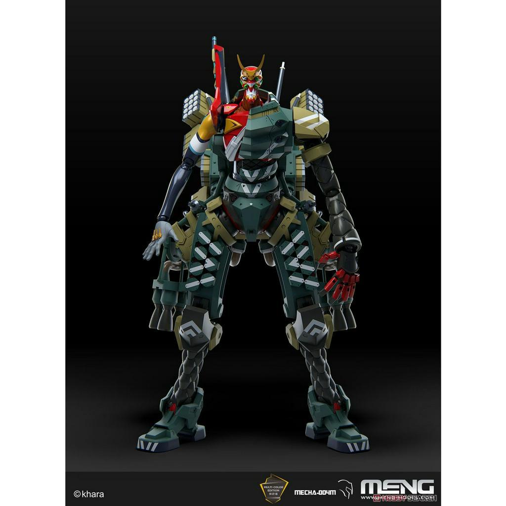 Mô Hình Lắp Ráp PG Mecha-004M Evangelion EVA Model-New 02a [Multi-color Edition] MENG Model