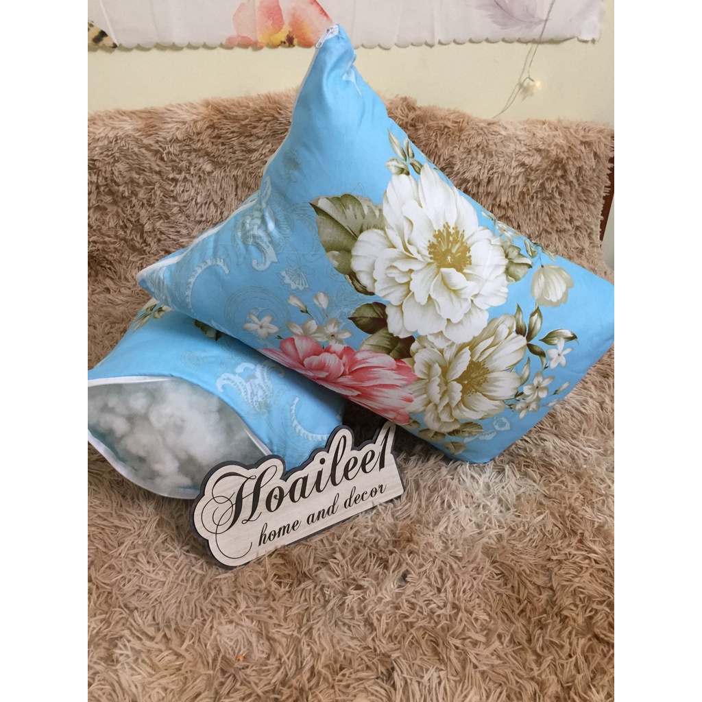 Ruột gối đầu bông gòn cao cấp HOAILEE kích thước 45x65cm