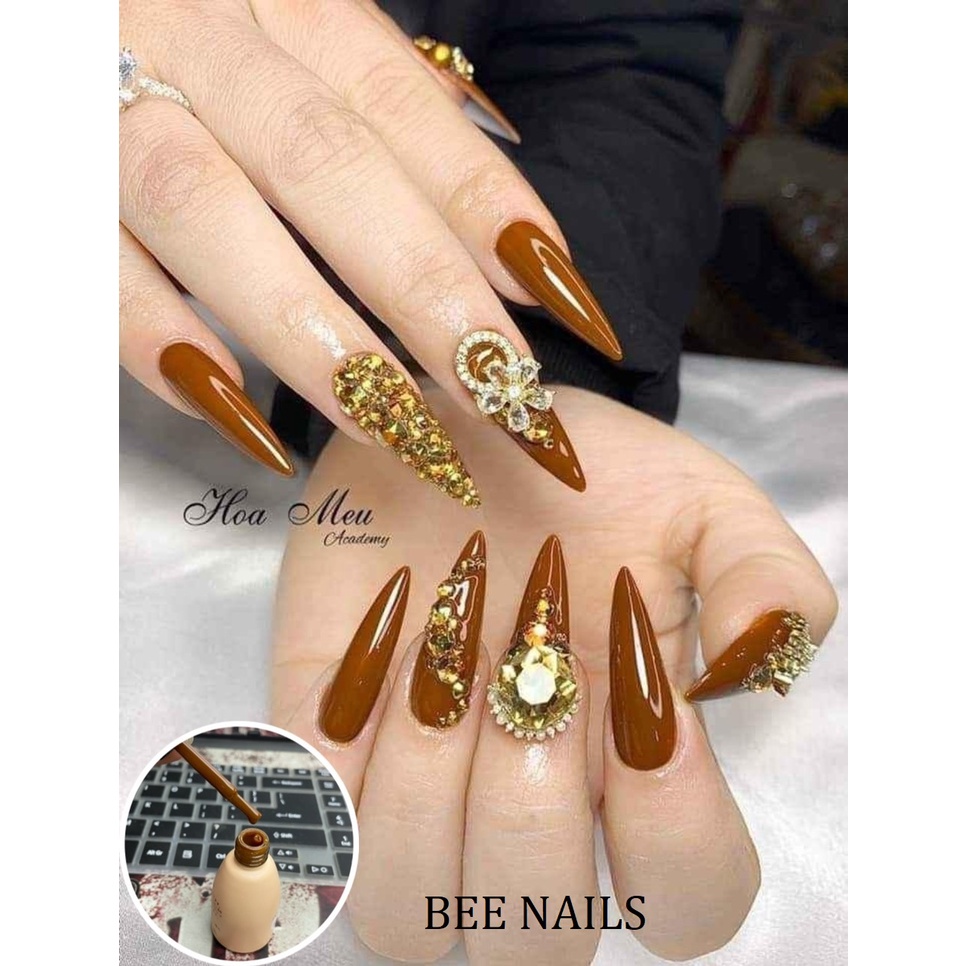 Sơn gel Nhật màu nâu đất BEE NAILS shop