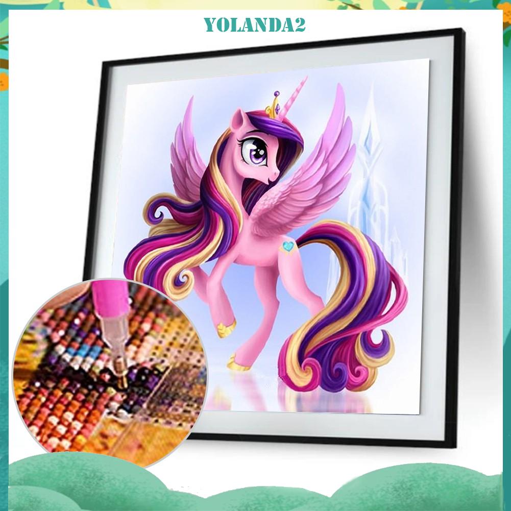 Bộ Tranh Đính Trang Trí Hình Động Vật 5d Diy