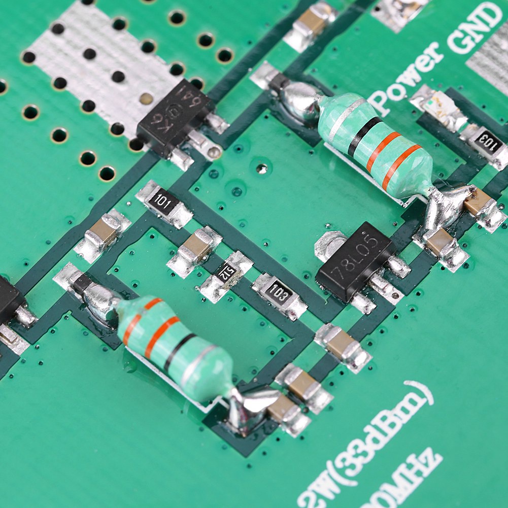 1-930MHz 2W RF Broadband Power Amplifier Module for Radio Transmission FM HF inm