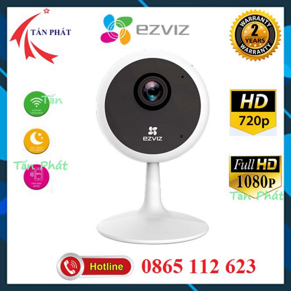 Camera wifi 1MP 2MP EZVIZ C1C B 720P 1080P C2C C1HC C6N C6CN C22EP BH 24 Tháng