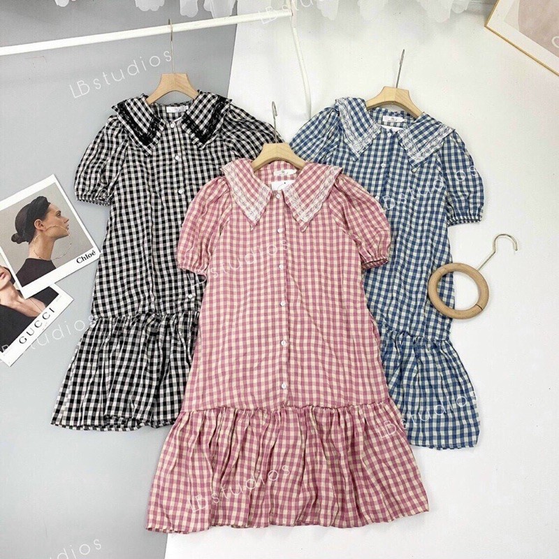 Váy,đầm đũi baby doll tay phồng | BigBuy360 - bigbuy360.vn