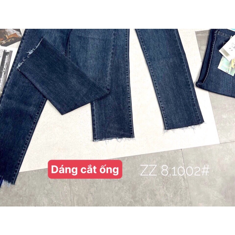 ( Ảnh Thật ) Quần Jean Ống đứng Màu Lạ