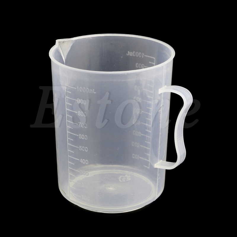 Cốc đo lường bằng nhựa dung tích 150 / 250 / 500 / 1000 / 2000ml