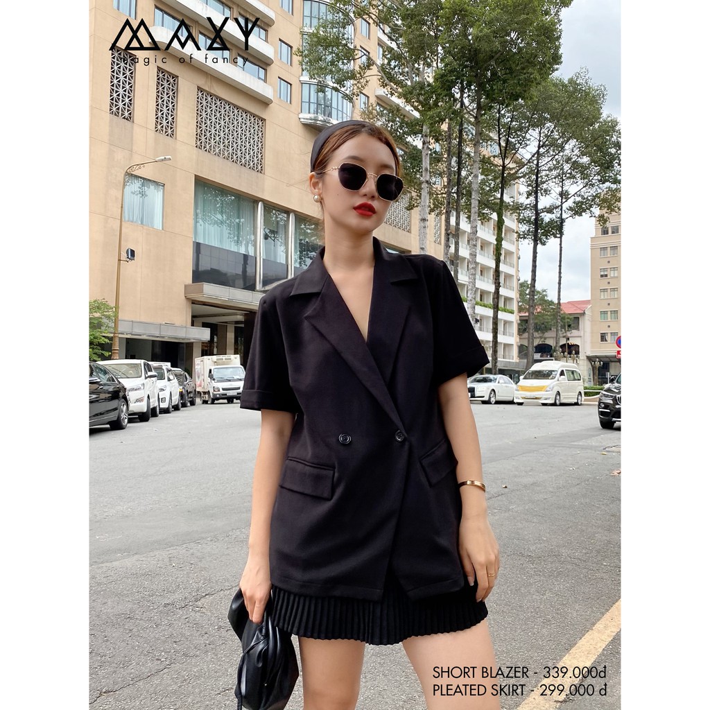 Tổng hợp áo blazer tay ngắn short blazer Maxy Workshop | BigBuy360 - bigbuy360.vn