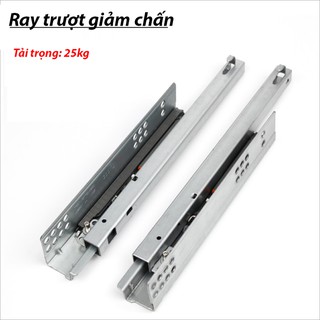 Bộ Ray trượt giảm chấn DTC thép