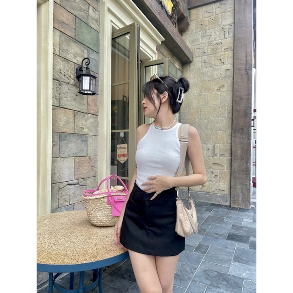Beachclub-quần váy lệch lưng