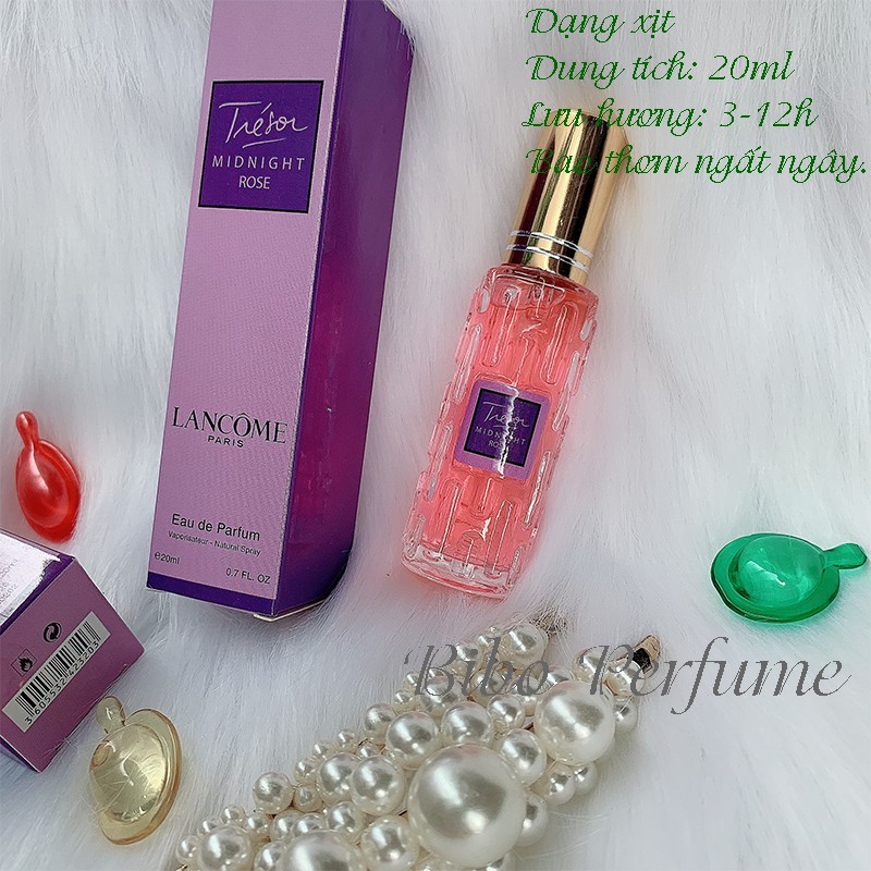 [ Sale off] NƯỚC HOA MINI NỮ THƠM LÂU 20ML NHẸ NHÀNG TINH TẾ (mùi như hình)