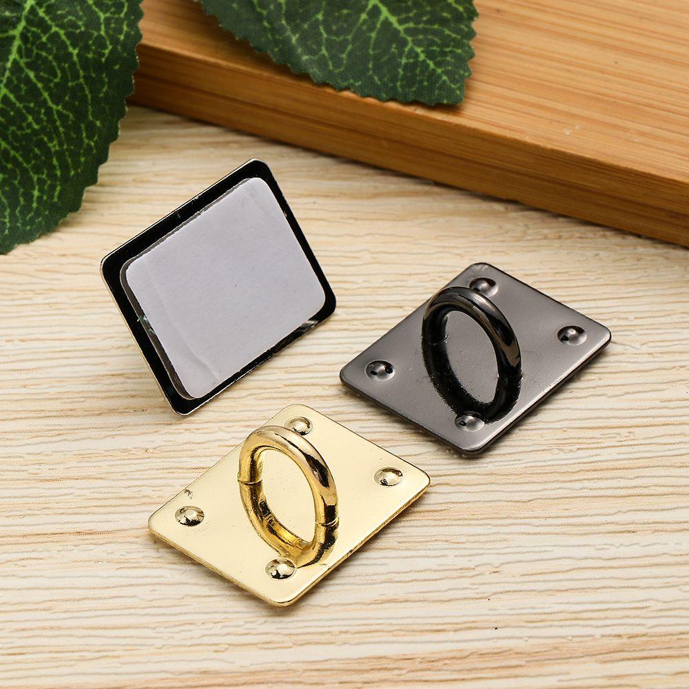 JONYE Set 3 Kẹp Giữ Điện Thoại Hình Trái Tim Bằng Kim Loại